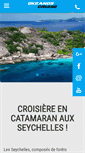 Mobile Screenshot of okeanos-cruise.com